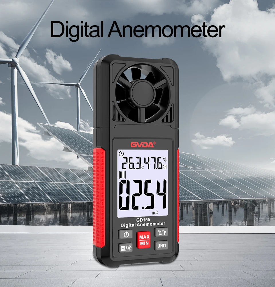 1. Mini Anemometer 1. Mini Anemometer