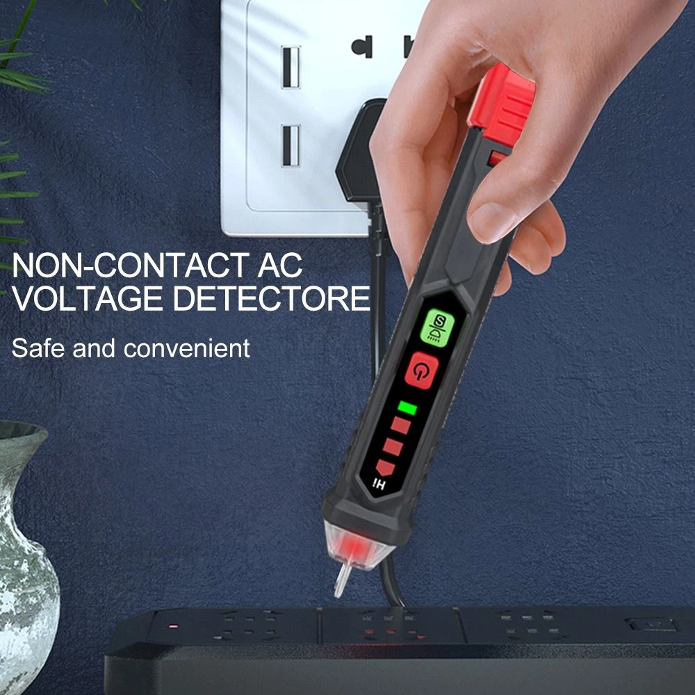 ¿El apagado automático de la pluma de medición de voltaje sin contacto necesi...