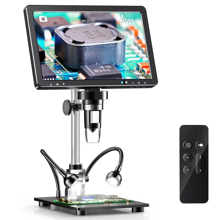 Microscopio digital HD IPS HDMI de 10,1"