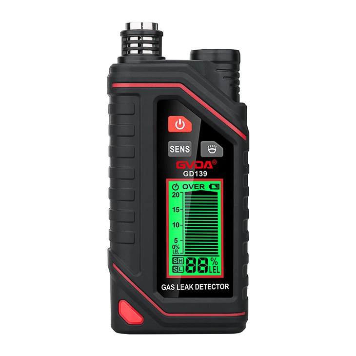 Detector de Gas Natural Recargable Con Sonda Extensible